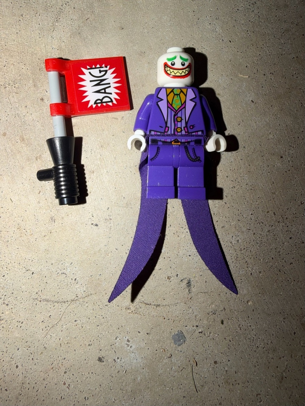 The LEGO Batman Movie Joker Minifigure